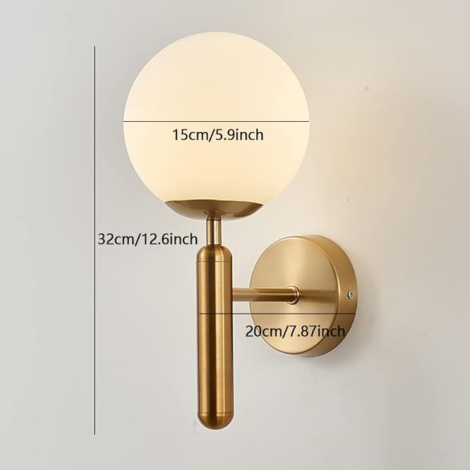 Modern Indoor Wall Light – Elegant Bedside & Living Room Home Decor Fixture